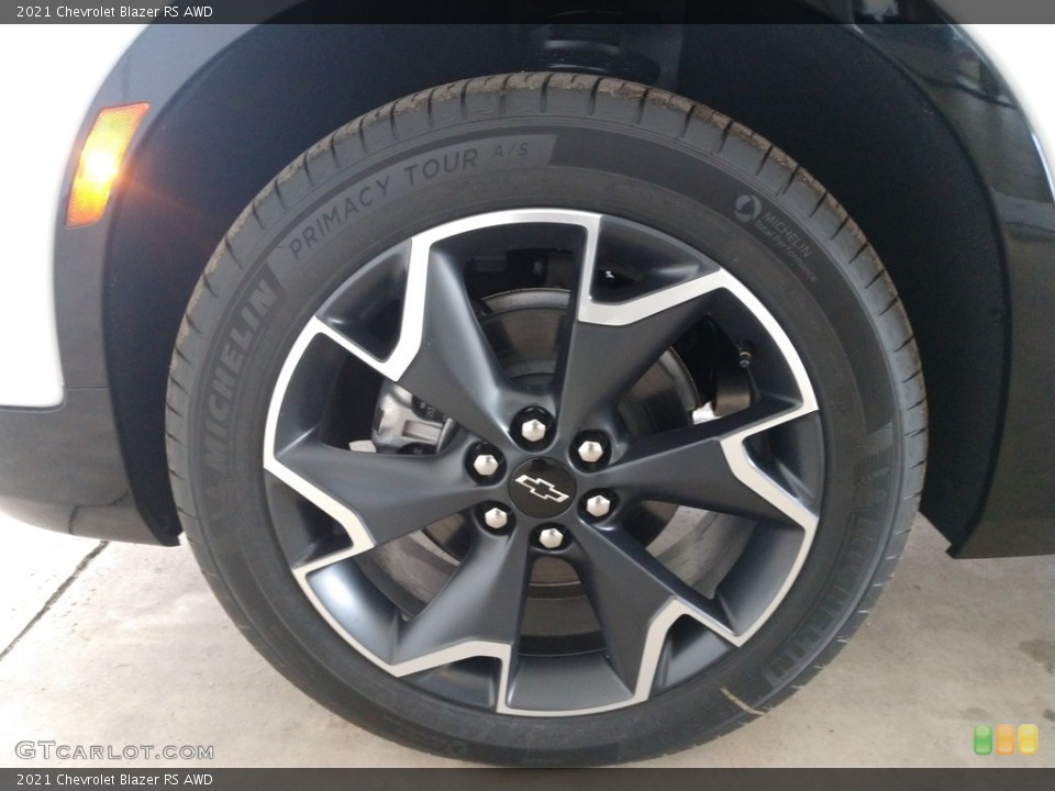 2021 Chevrolet Blazer RS AWD Wheel and Tire Photo #140384512