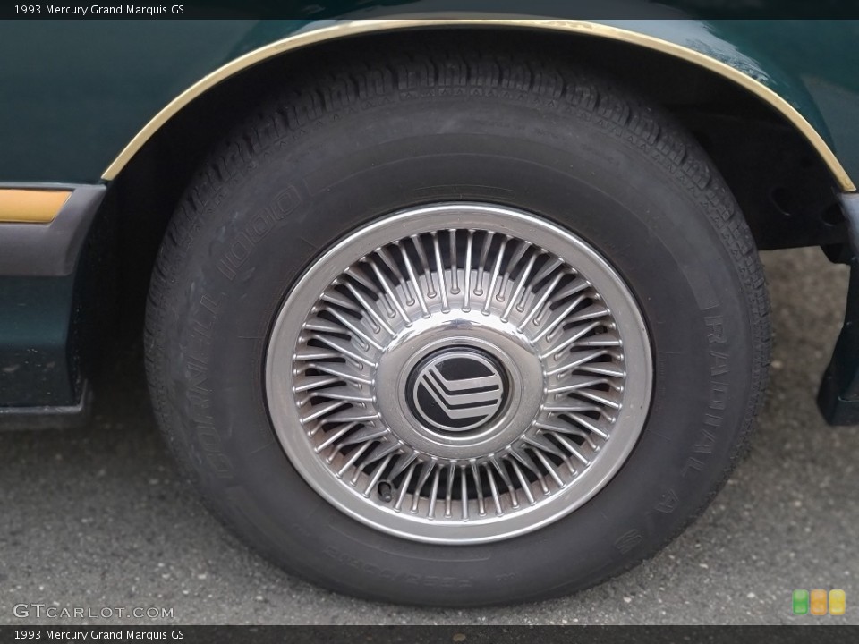 1993 Mercury Grand Marquis GS Wheel and Tire Photo #140386371