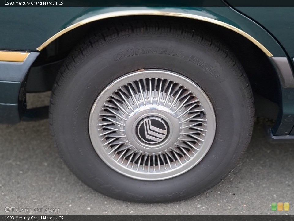 1993 Mercury Grand Marquis GS Wheel and Tire Photo #140386393