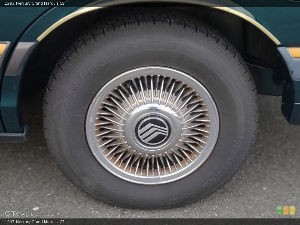 1993 Mercury Grand Marquis GS Wheel and Tire Photo #140386414