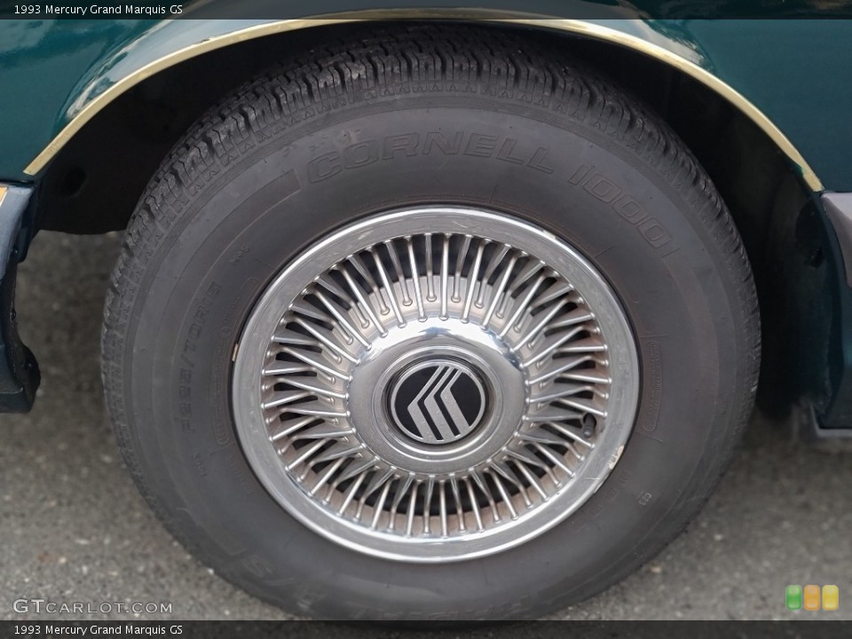 1993 Mercury Grand Marquis Wheels and Tires