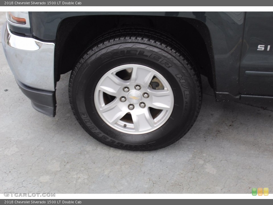 2018 Chevrolet Silverado 1500 LT Double Cab Wheel and Tire Photo #140391505