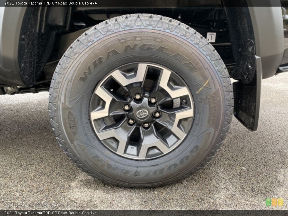 2021 Toyota Tacoma TRD Off Road Double Cab 4x4 Wheel and Tire Photo #140393950
