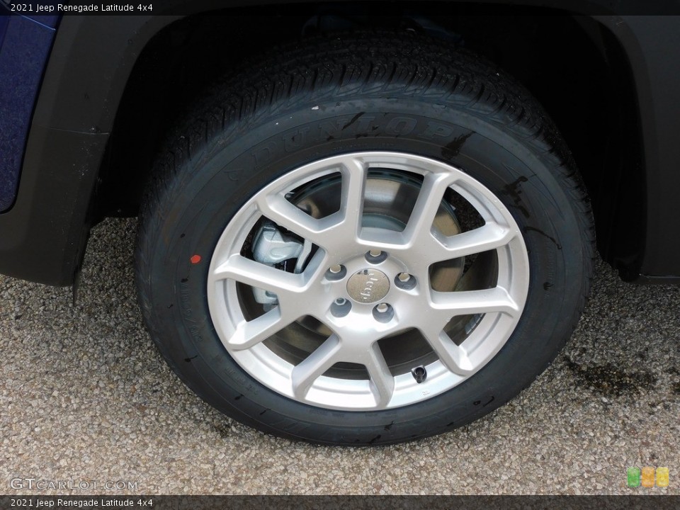 2021 Jeep Renegade Latitude 4x4 Wheel and Tire Photo #140395468