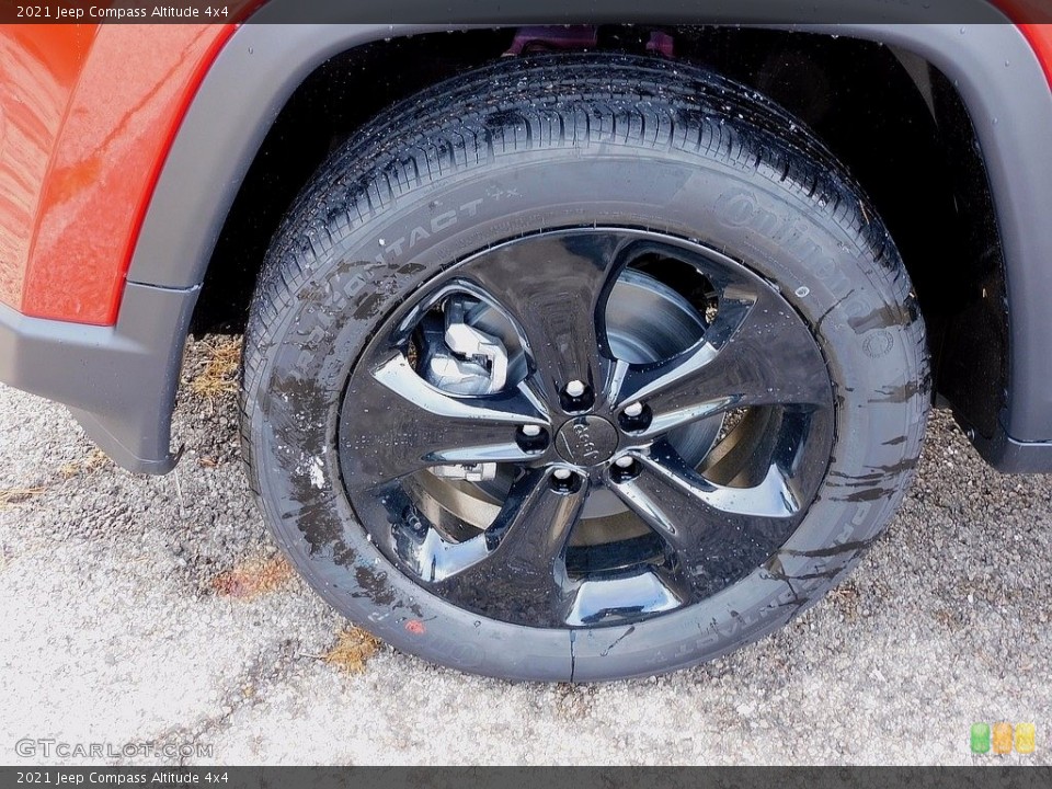 2021 Jeep Compass Altitude 4x4 Wheel and Tire Photo #140399107