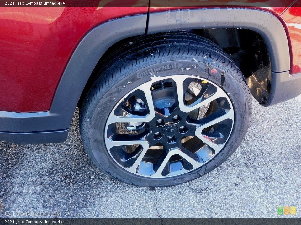 2021 Jeep Compass Limited 4x4 Wheel and Tire Photo #140399485