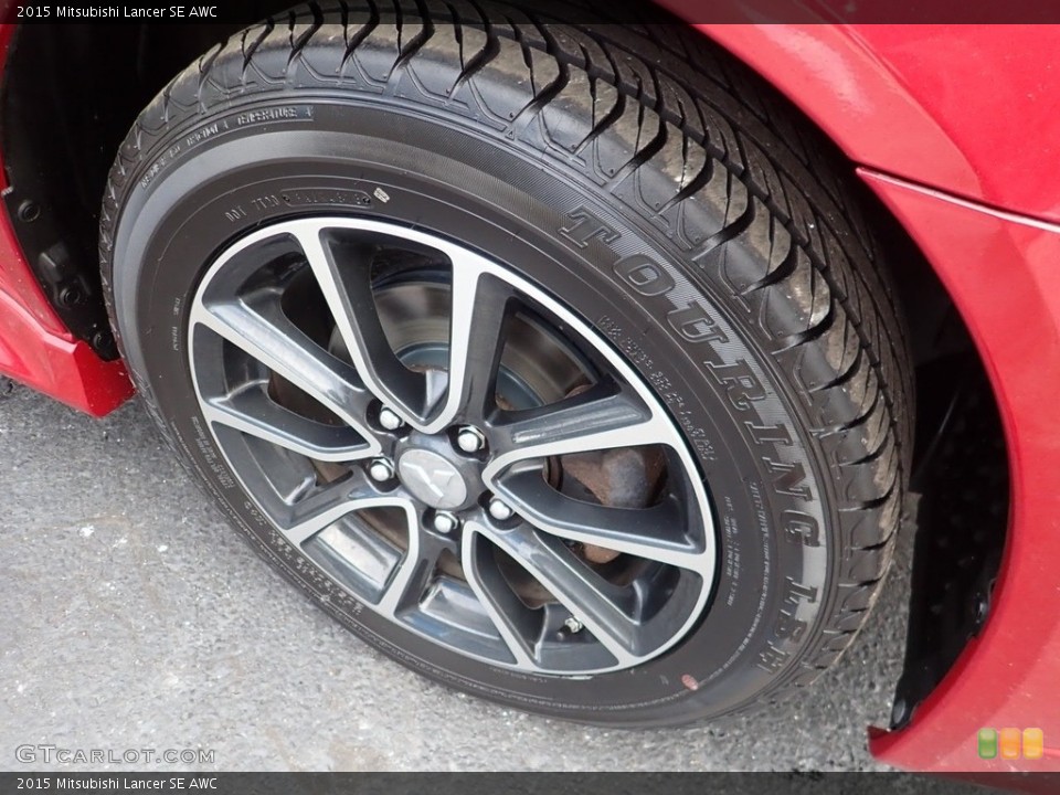 2015 Mitsubishi Lancer SE AWC Wheel and Tire Photo #140405363