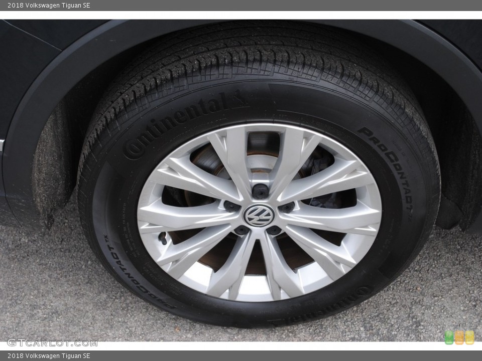 2018 Volkswagen Tiguan SE Wheel and Tire Photo #140407052