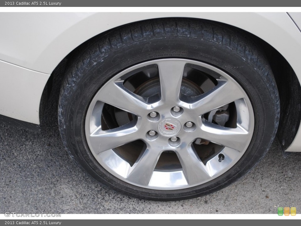 2013 Cadillac ATS 2.5L Luxury Wheel and Tire Photo #140410674