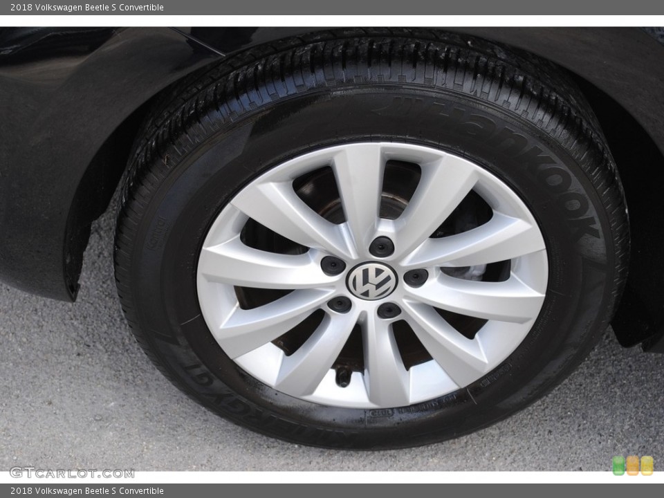 2018 Volkswagen Beetle S Convertible Wheel and Tire Photo #140411028