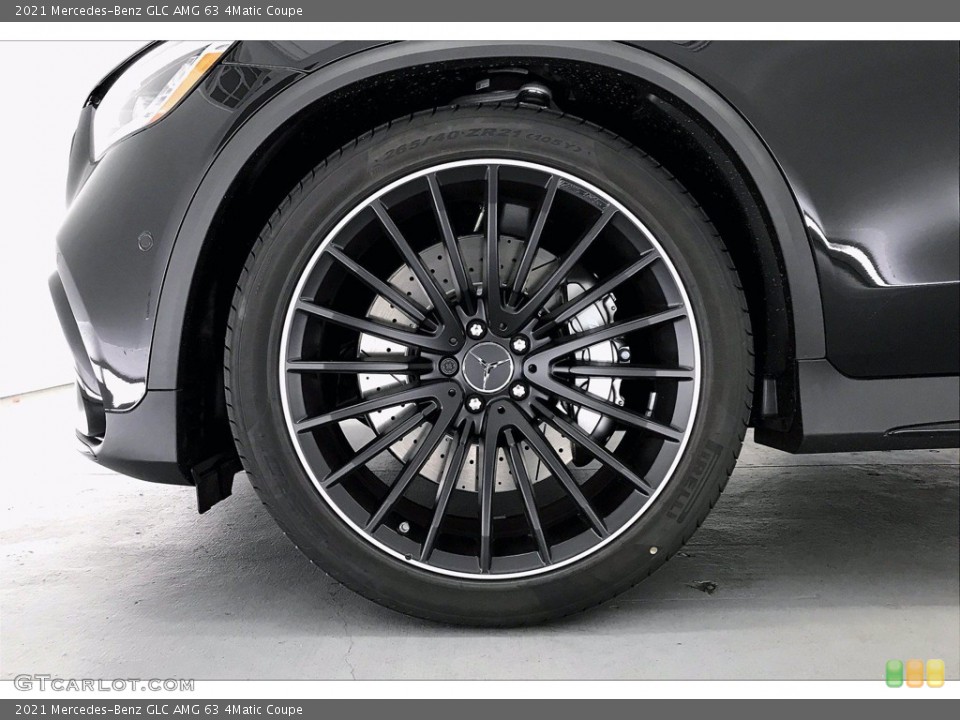 2021 Mercedes-Benz GLC AMG 63 4Matic Coupe Wheel and Tire Photo #140419877