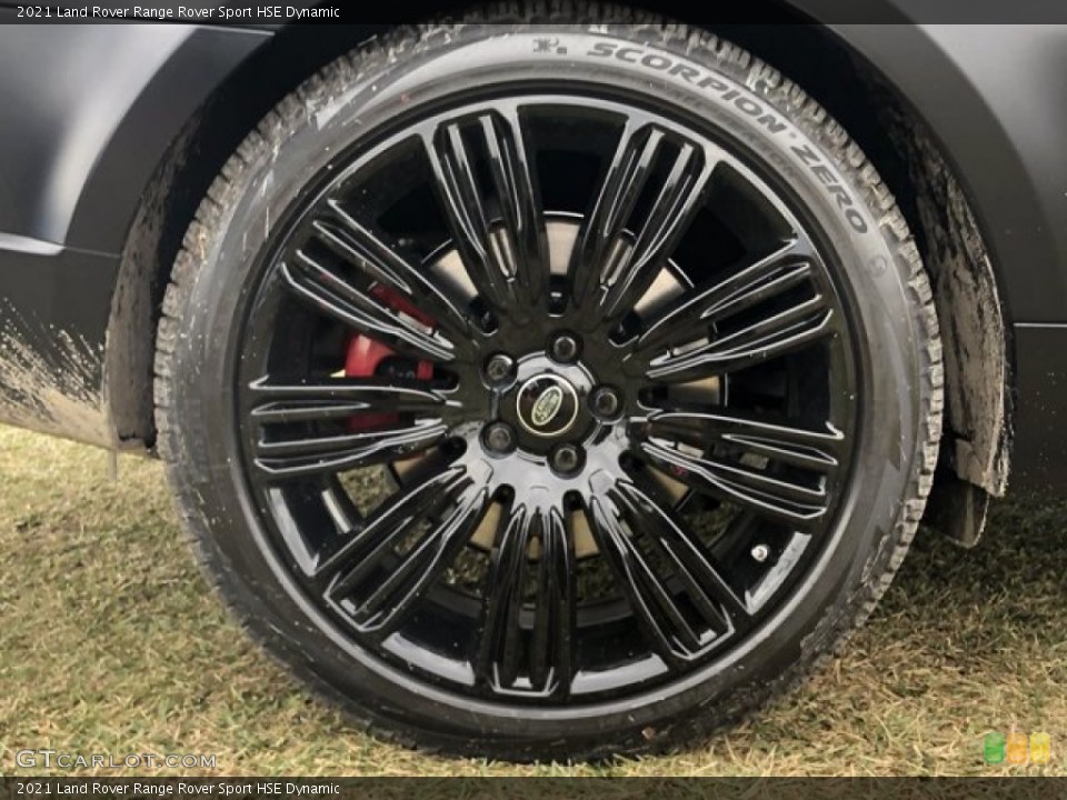 2021 Land Rover Range Rover Sport HSE Dynamic Wheel and Tire Photo #140421798