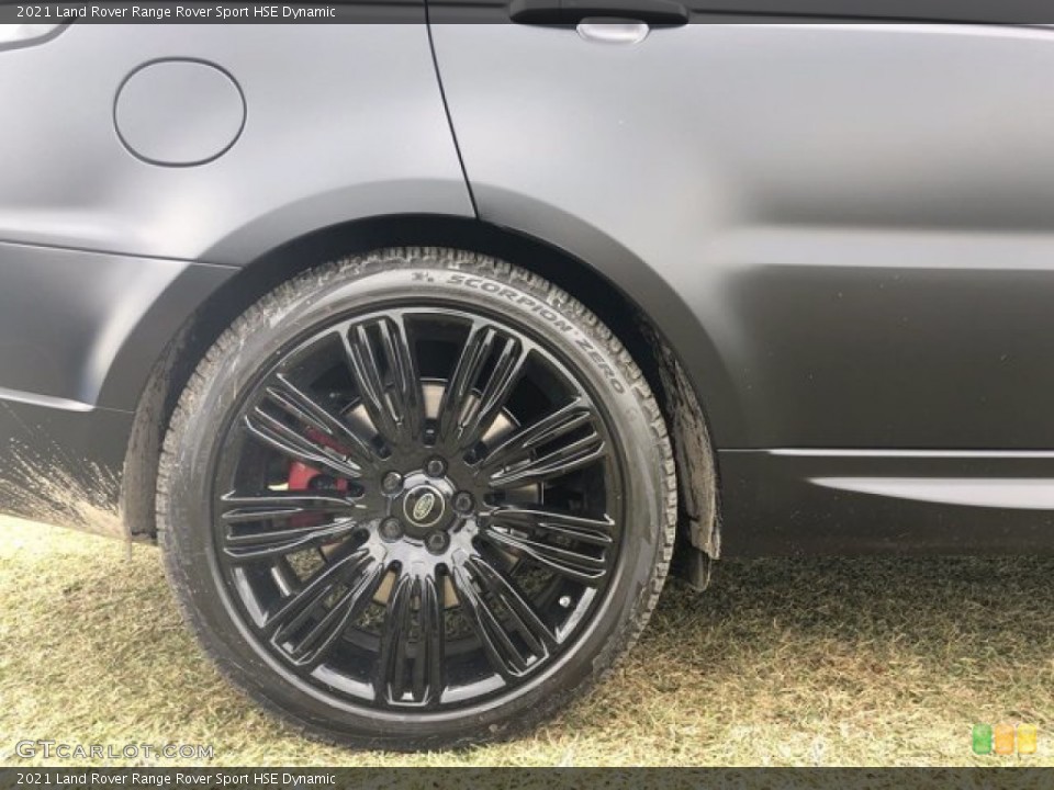 2021 Land Rover Range Rover Sport HSE Dynamic Wheel and Tire Photo #140421810