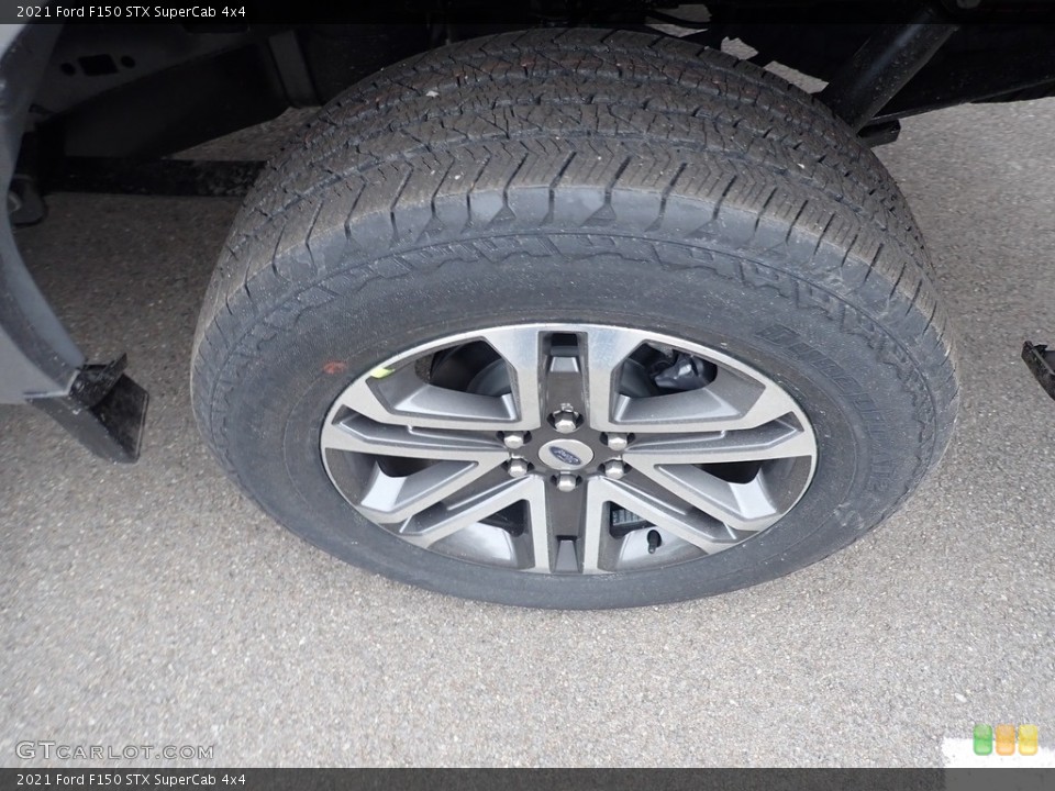 2021 Ford F150 STX SuperCab 4x4 Wheel and Tire Photo #140436979
