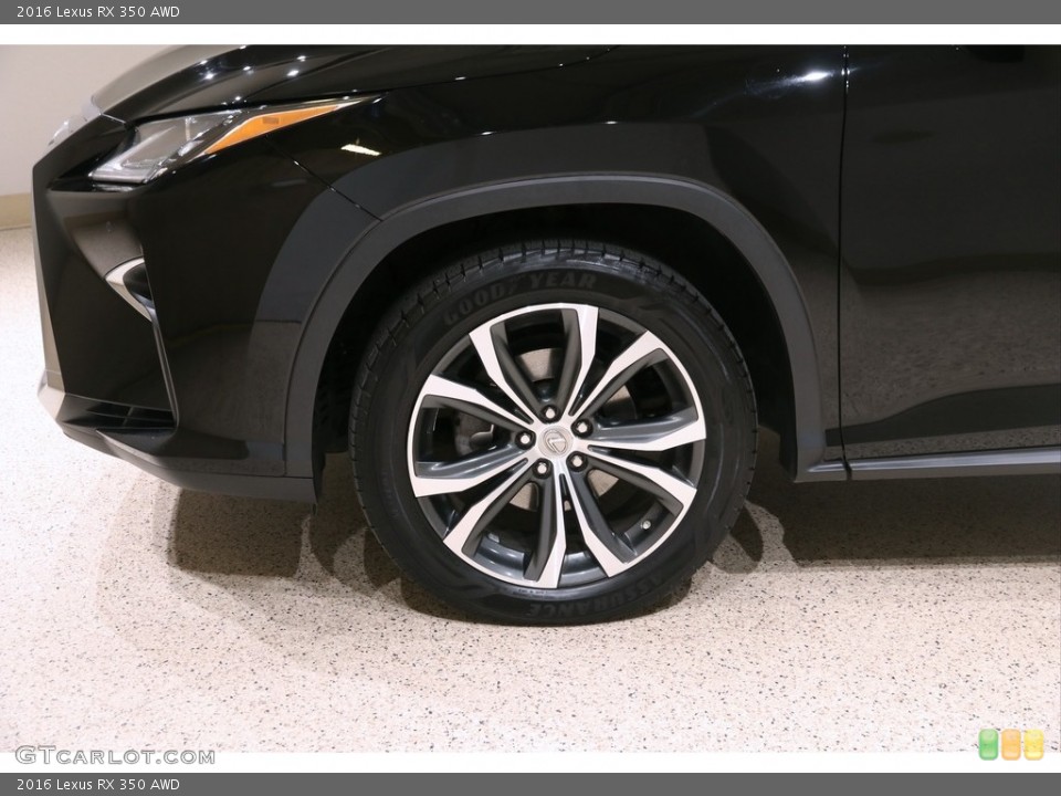 2016 Lexus RX 350 AWD Wheel and Tire Photo #140440386