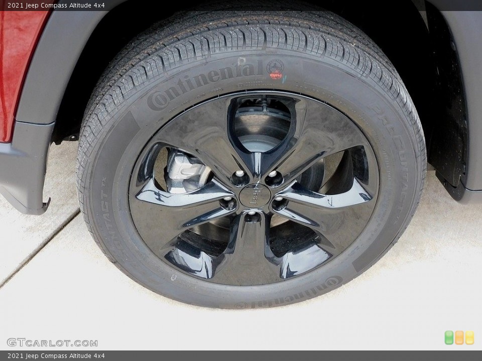 2021 Jeep Compass Altitude 4x4 Wheel and Tire Photo #140440829