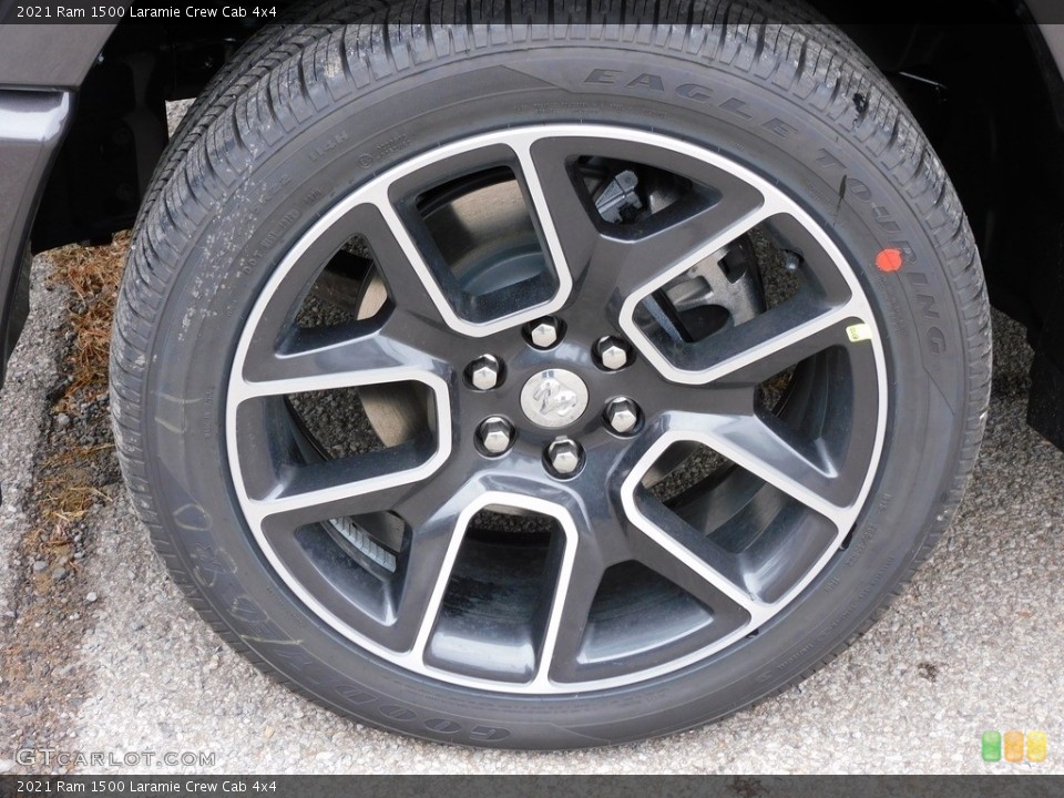 2021 Ram 1500 Laramie Crew Cab 4x4 Wheel and Tire Photo #140445827