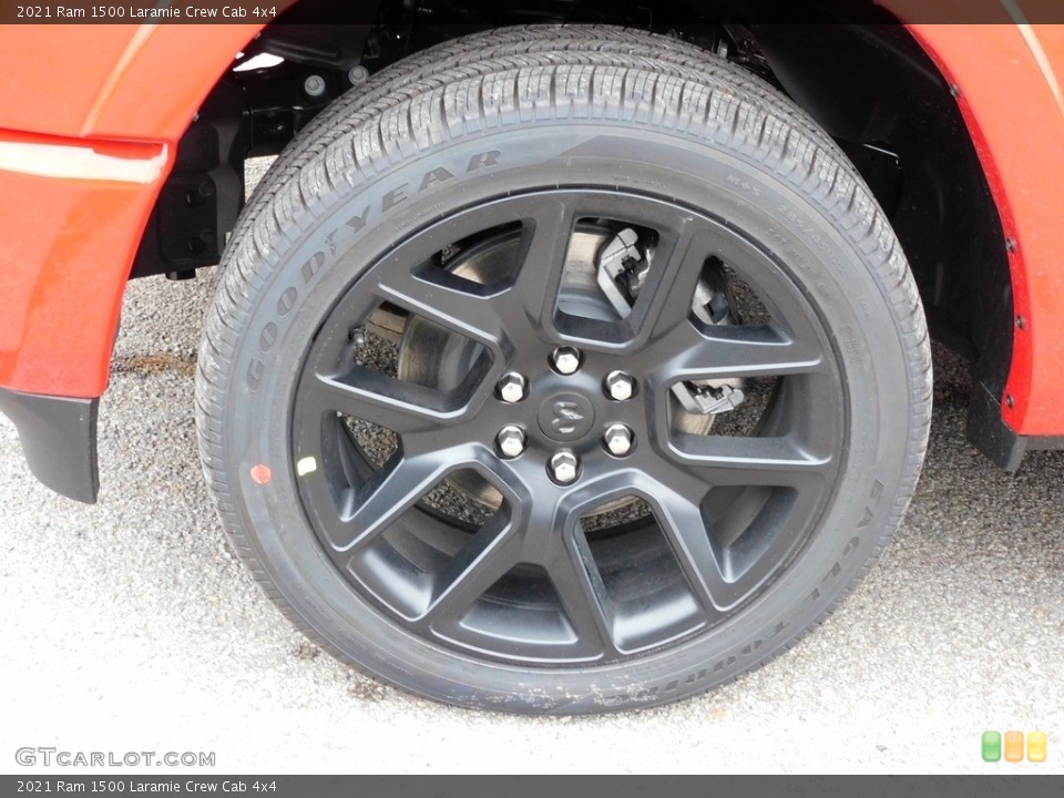 2021 Ram 1500 Laramie Crew Cab 4x4 Wheel and Tire Photo #140446148