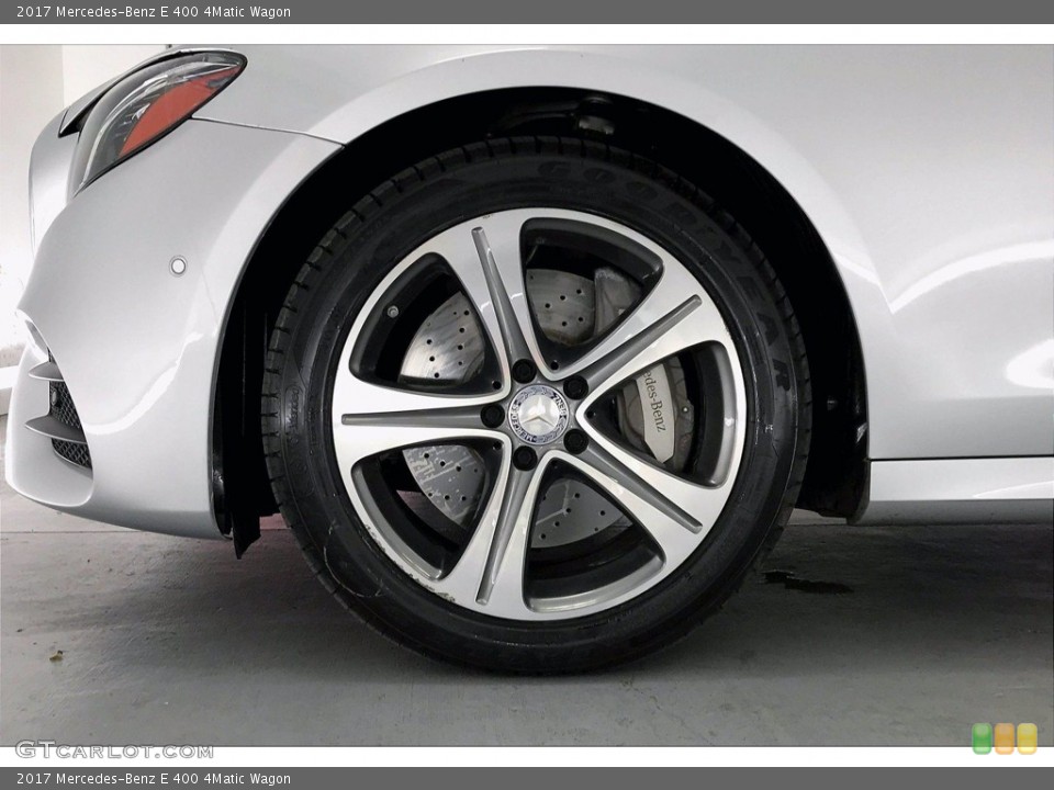 2017 Mercedes-Benz E 400 4Matic Wagon Wheel and Tire Photo #140455618
