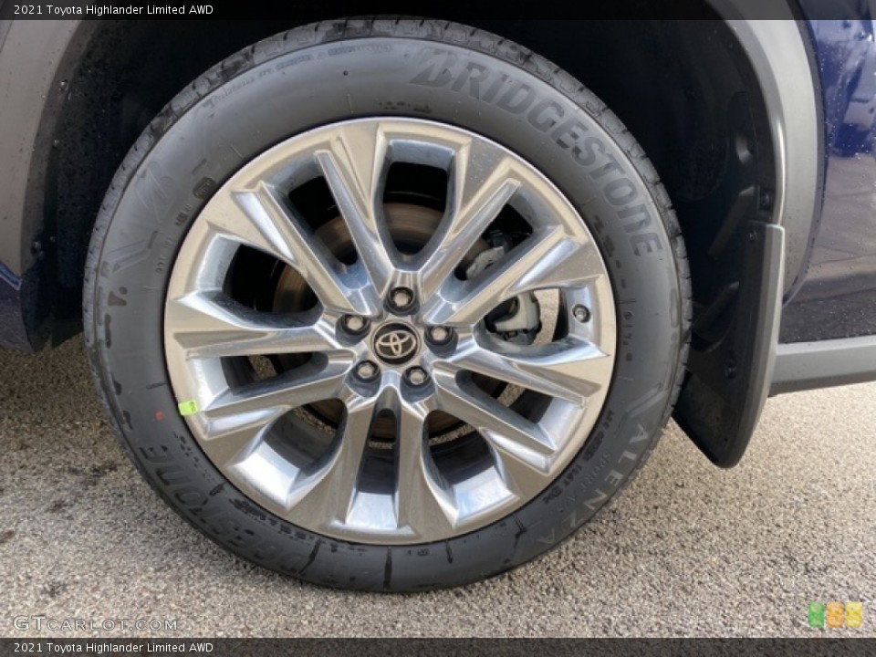 2021 Toyota Highlander Limited AWD Wheel and Tire Photo #140457942