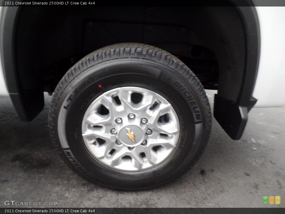 2021 Chevrolet Silverado 2500HD LT Crew Cab 4x4 Wheel and Tire Photo #140470161