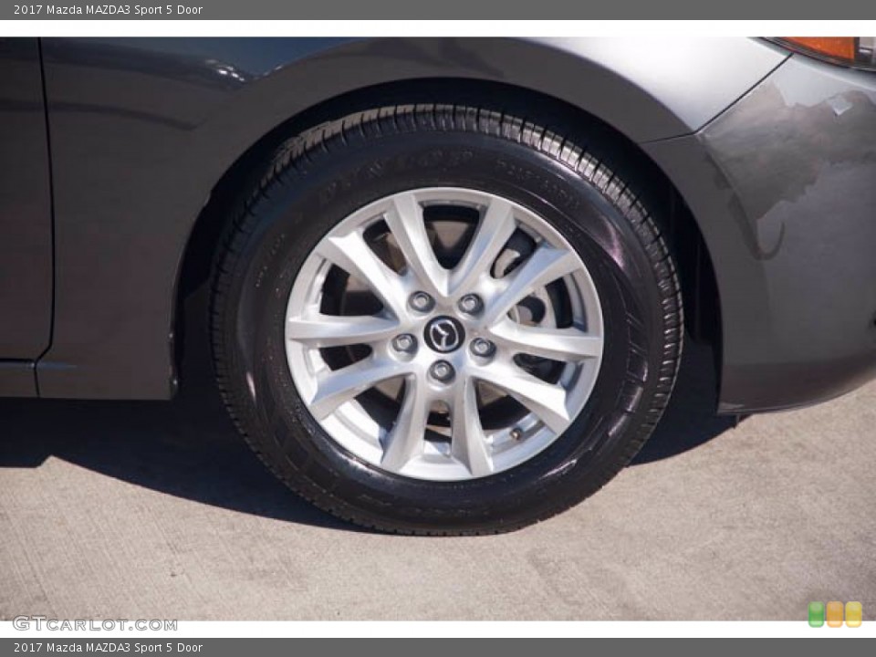 2017 Mazda MAZDA3 Sport 5 Door Wheel and Tire Photo #140476018