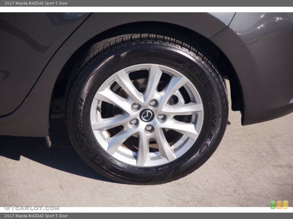 2017 Mazda MAZDA3 Sport 5 Door Wheel and Tire Photo #140476022