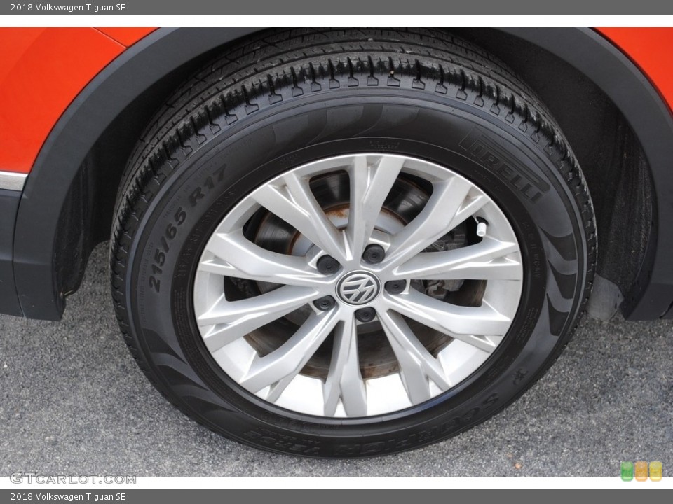 2018 Volkswagen Tiguan SE Wheel and Tire Photo #140483372