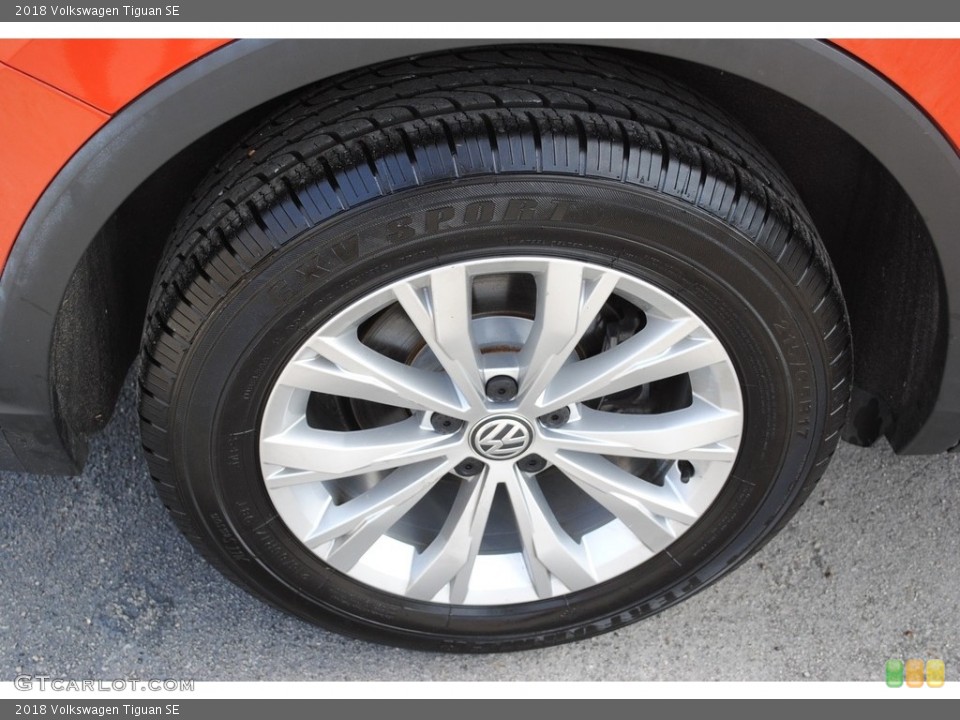 2018 Volkswagen Tiguan SE Wheel and Tire Photo #140484370
