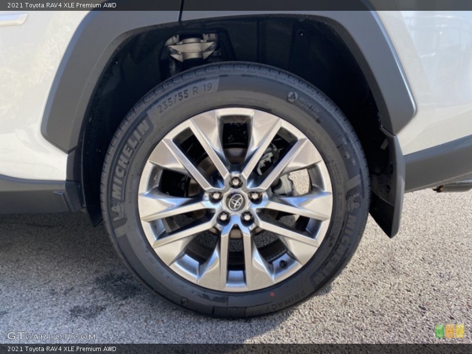 2021 Toyota RAV4 XLE Premium AWD Wheel and Tire Photo #140484802