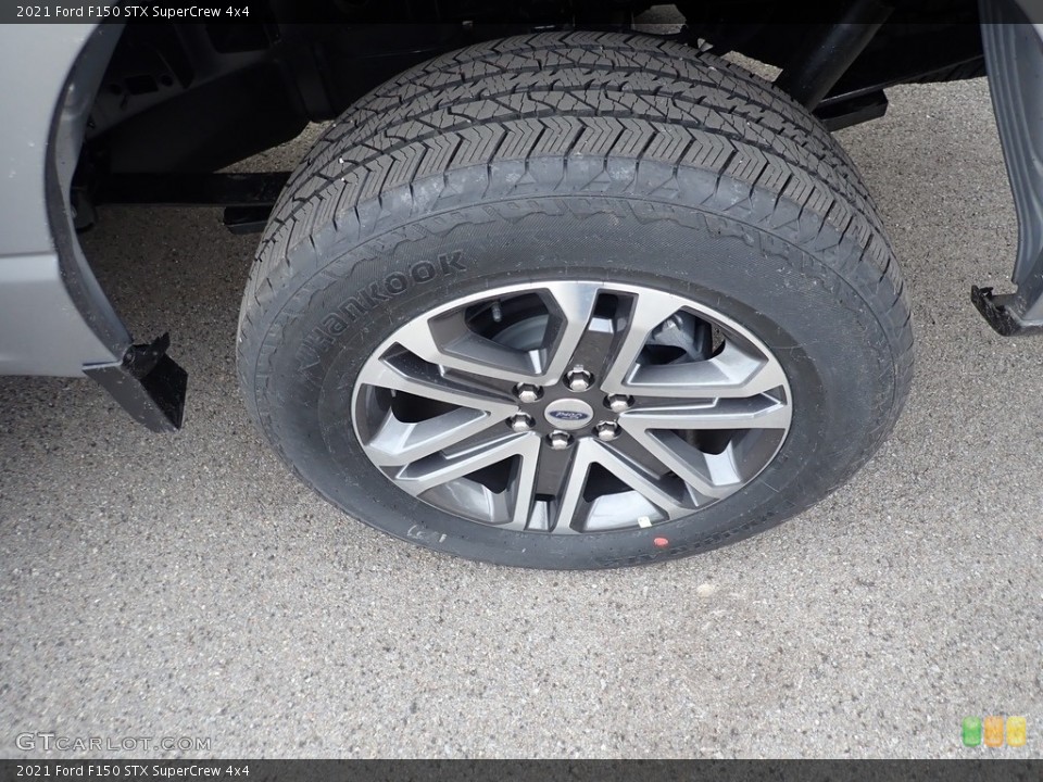 2021 Ford F150 STX SuperCrew 4x4 Wheel and Tire Photo #140497659