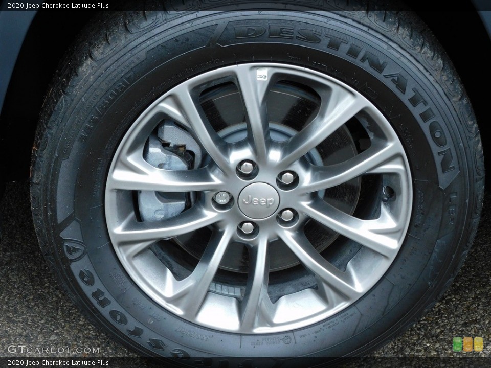 2020 Jeep Cherokee Latitude Plus Wheel and Tire Photo #140505712