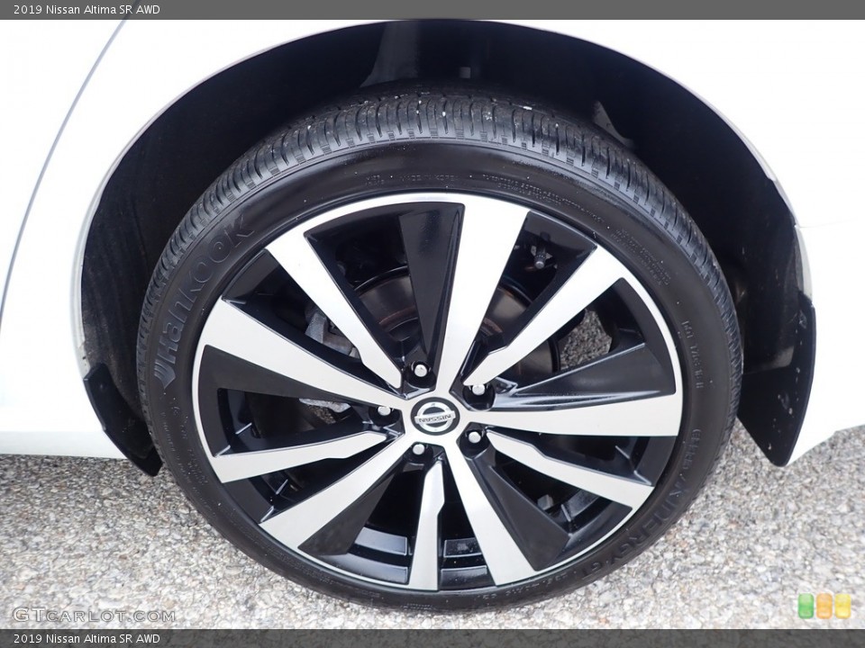 2019 Nissan Altima SR AWD Wheel and Tire Photo #140507437