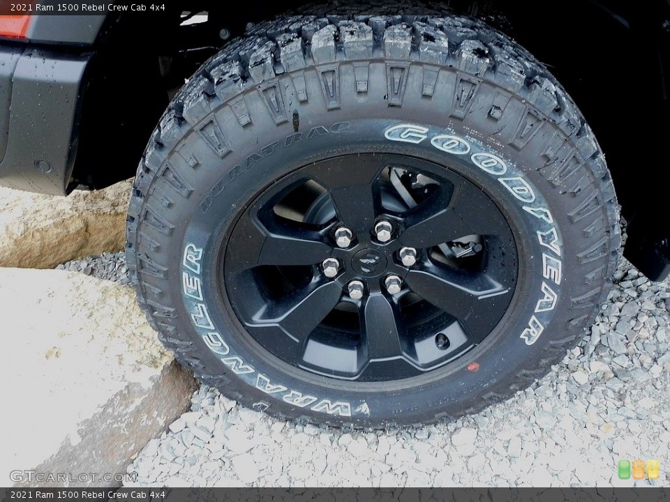2021 Ram 1500 Rebel Crew Cab 4x4 Wheel and Tire Photo #140509126