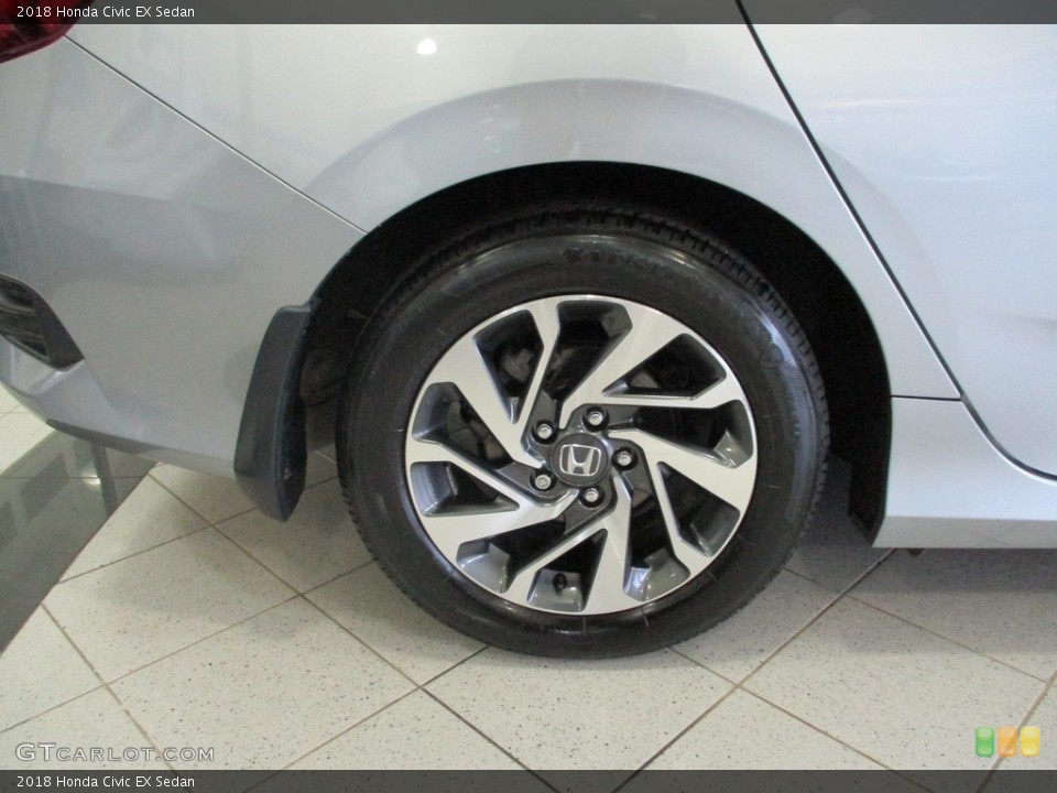 2018 Honda Civic EX Sedan Wheel and Tire Photo #140509855