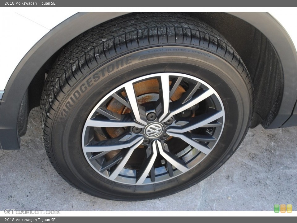 2018 Volkswagen Tiguan SE Wheel and Tire Photo #140512435