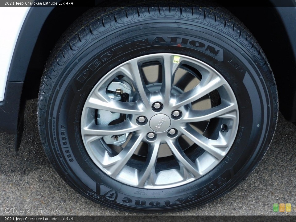 2021 Jeep Cherokee Latitude Lux 4x4 Wheel and Tire Photo #140514155