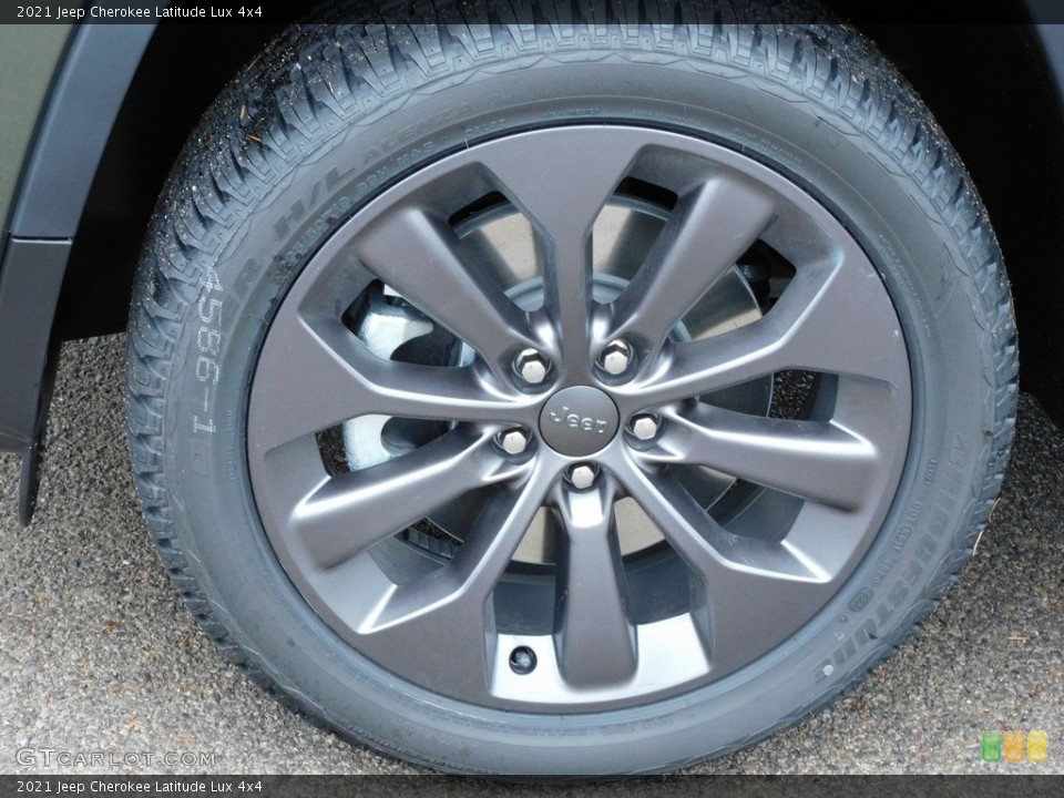 2021 Jeep Cherokee Latitude Lux 4x4 Wheel and Tire Photo #140514284