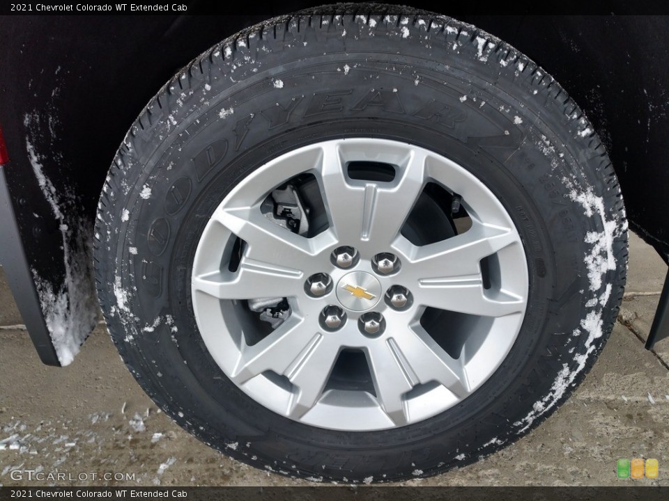 2021 Chevrolet Colorado WT Extended Cab Wheel and Tire Photo #140527771