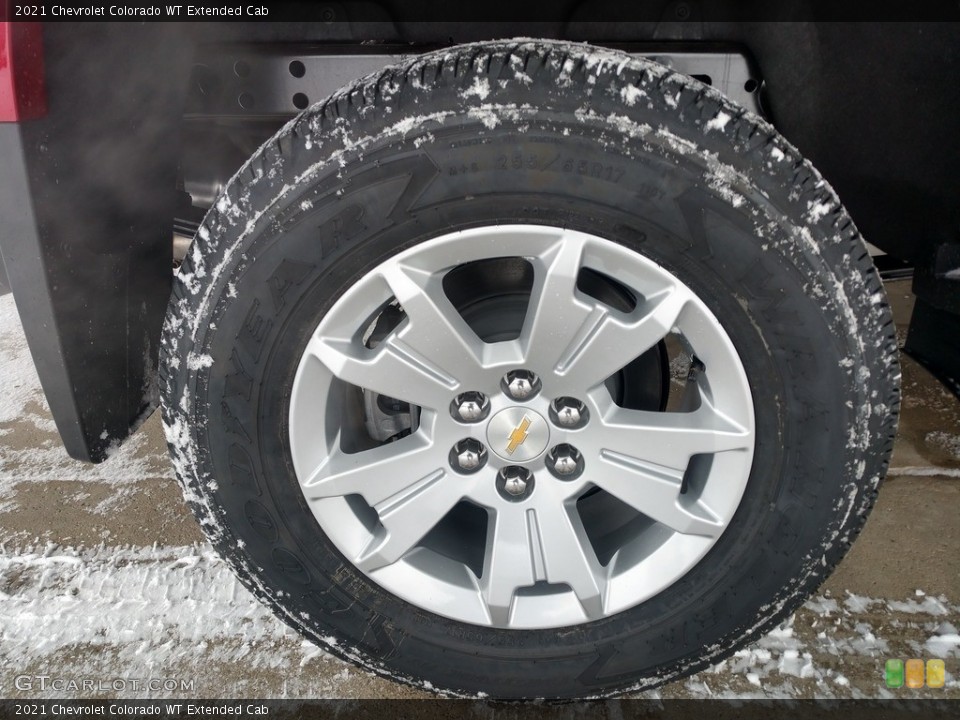 2021 Chevrolet Colorado WT Extended Cab Wheel and Tire Photo #140527795