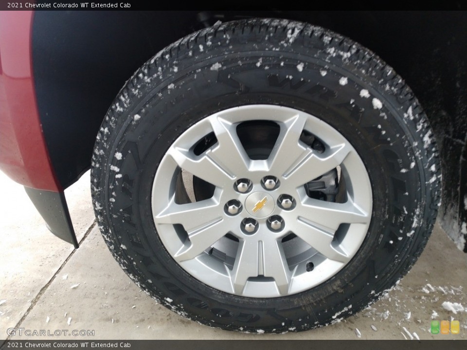 2021 Chevrolet Colorado WT Extended Cab Wheel and Tire Photo #140527841