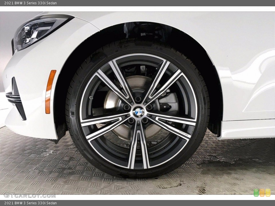 2021 BMW 3 Series 330i Sedan Wheel and Tire Photo #140530673