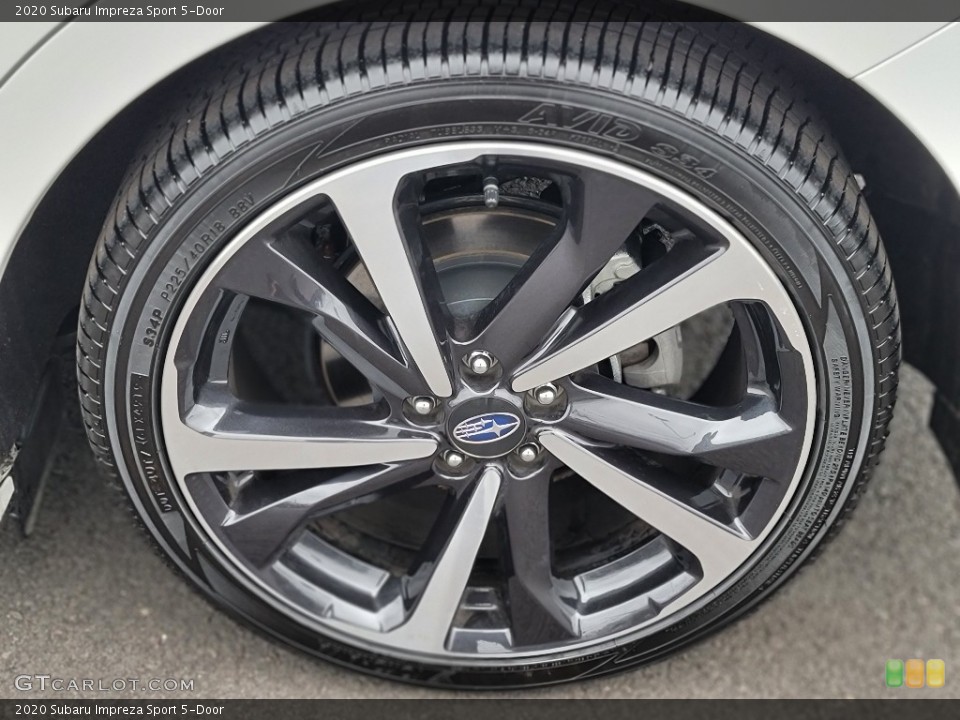 2020 Subaru Impreza Sport 5-Door Wheel and Tire Photo #140531190