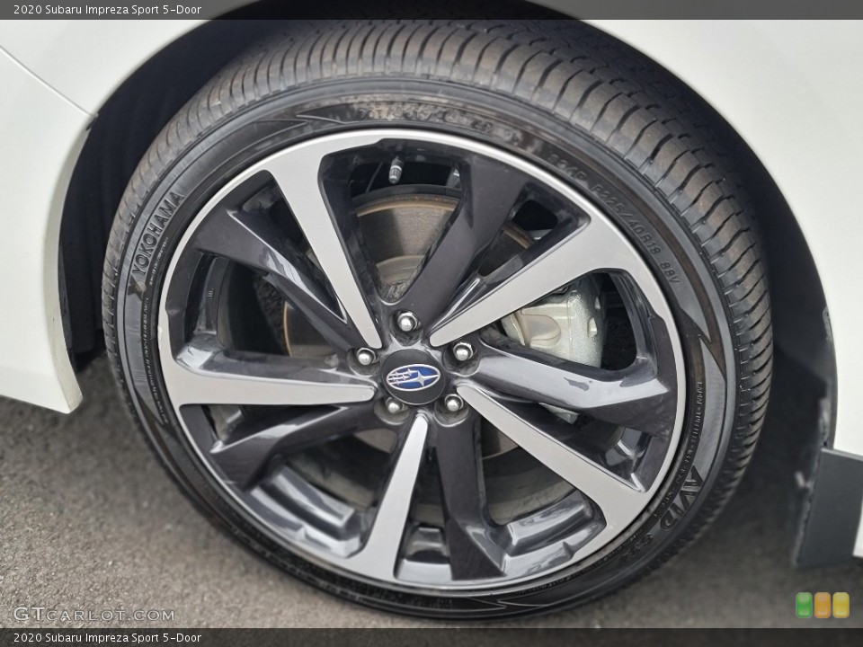 2020 Subaru Impreza Sport 5-Door Wheel and Tire Photo #140531293