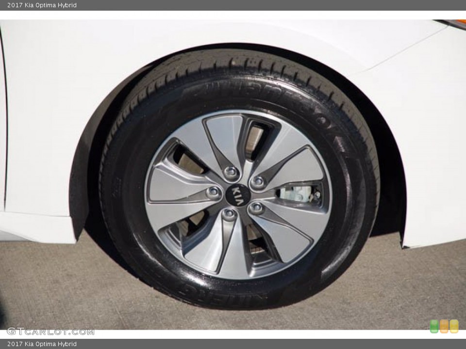 2017 Kia Optima Hybrid Wheel and Tire Photo #140536333