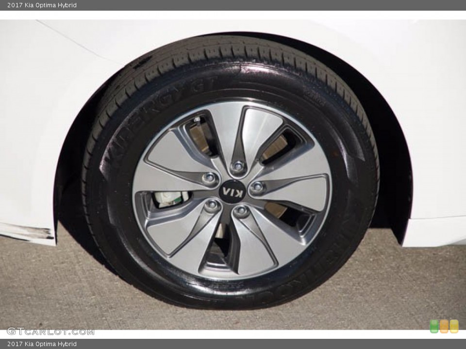 2017 Kia Optima Hybrid Wheel and Tire Photo #140536354