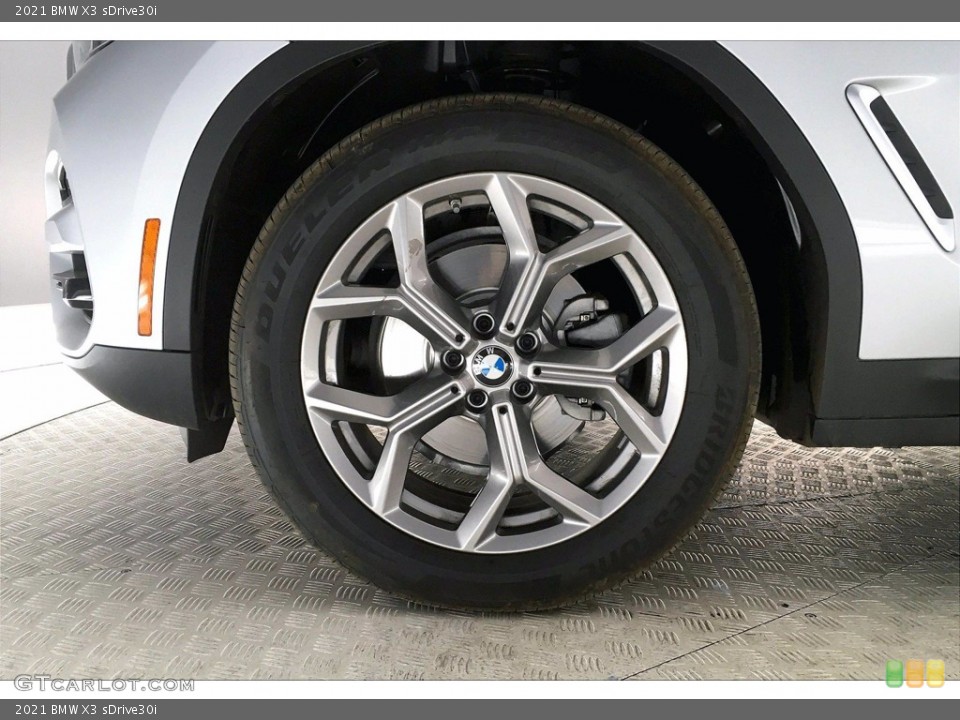 2021 BMW X3 sDrive30i Wheel and Tire Photo #140543808