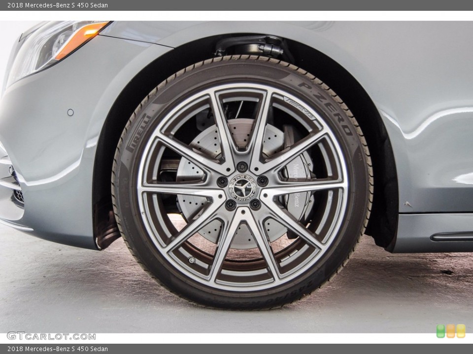 2018 Mercedes-Benz S 450 Sedan Wheel and Tire Photo #140550375