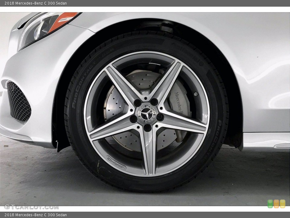 2018 Mercedes-Benz C 300 Sedan Wheel and Tire Photo #140550600