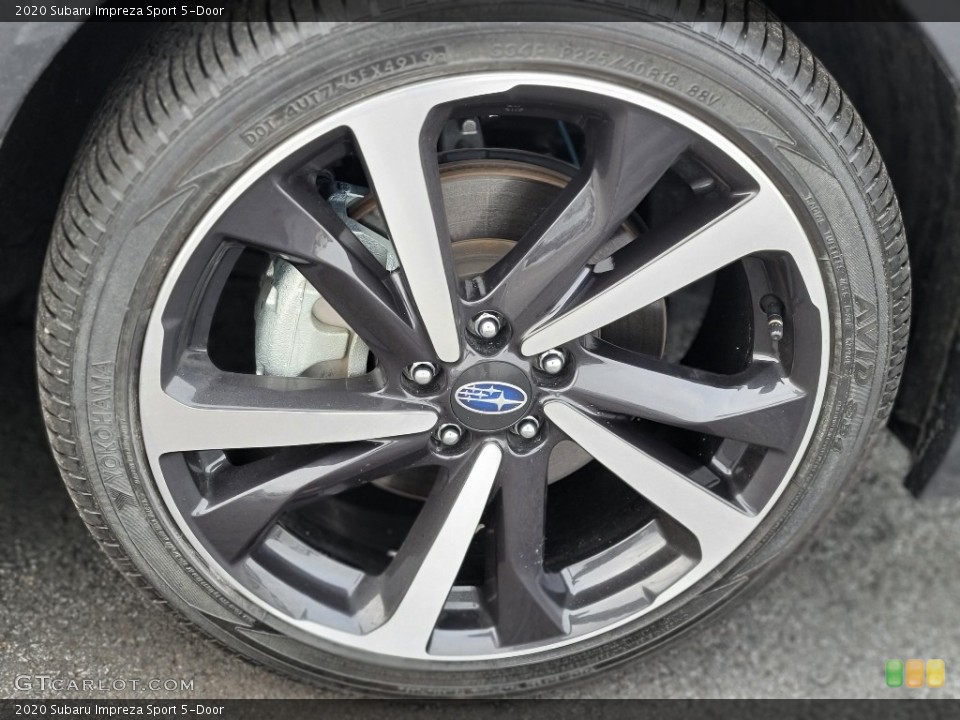 2020 Subaru Impreza Sport 5-Door Wheel and Tire Photo #140552643